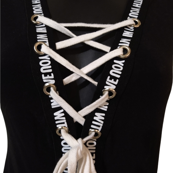 A'gaci Black Medium Bodysuit - Picture 3 of 6